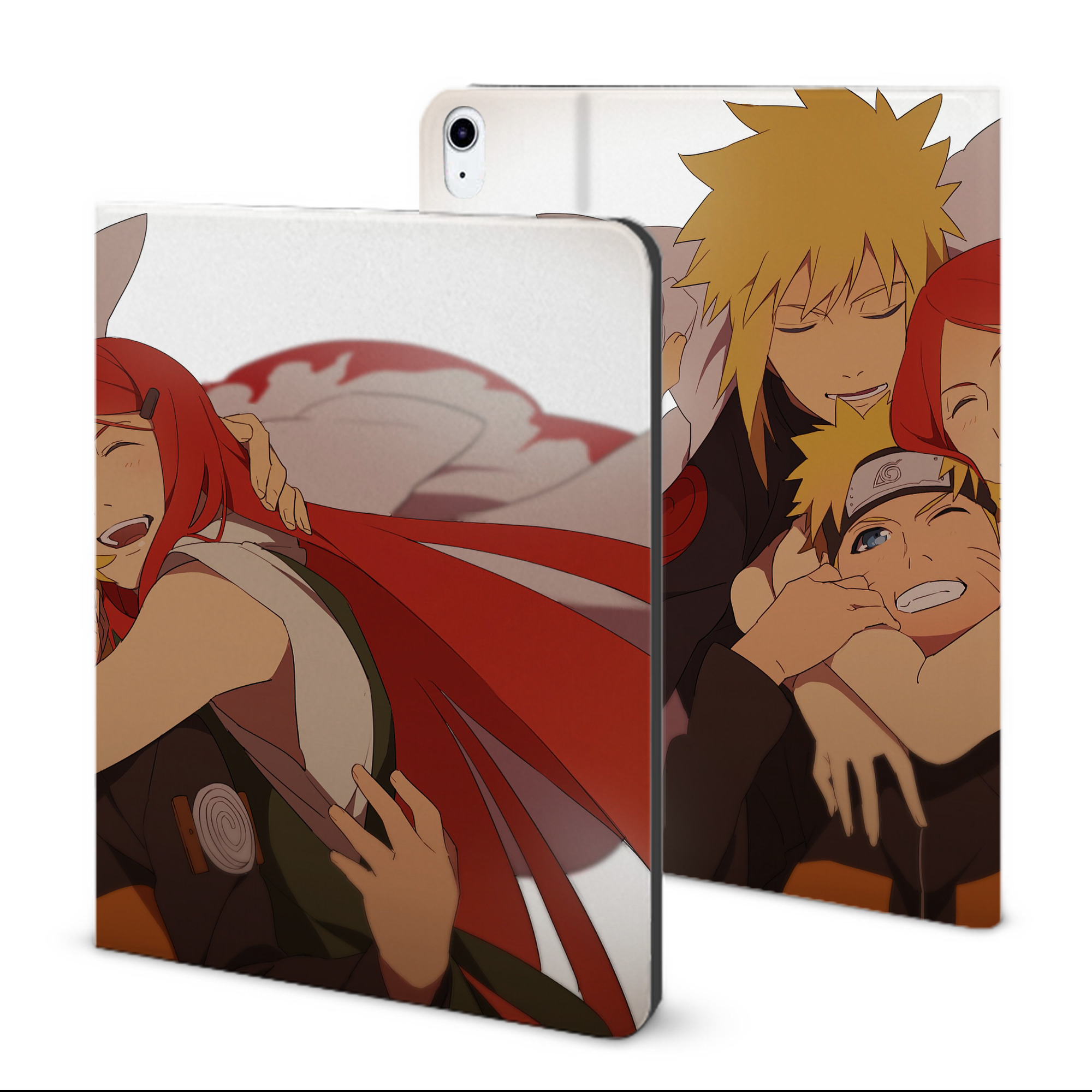 （画像用） NARUTO -ナルト- NARUTO -ナルト- 疾風伝 IPad ケース ブック型 PUレザー TPU 耐衝撃 軽量 薄型 ペン収納なし 全面保護 IPad 各モデル対応